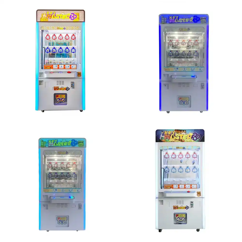 Vending Game - Muntbediende 15-gats prijswinnende spelautomaten Keymaster-verkoopautomaat