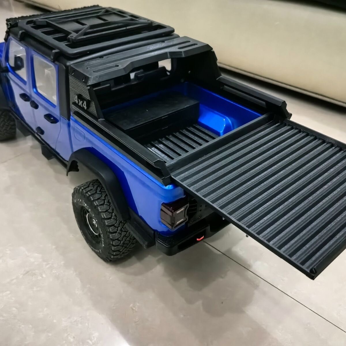 Racing Arcade Cabinet - RC intrekbaar achterbed voor RLAARLO JK07