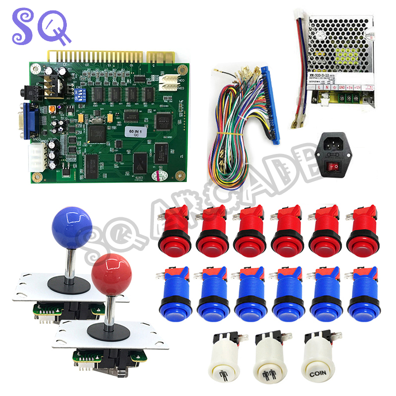 Arcade 60-in-1 Multi Game PCB- - Arcade Button Pcb recensie en prijs