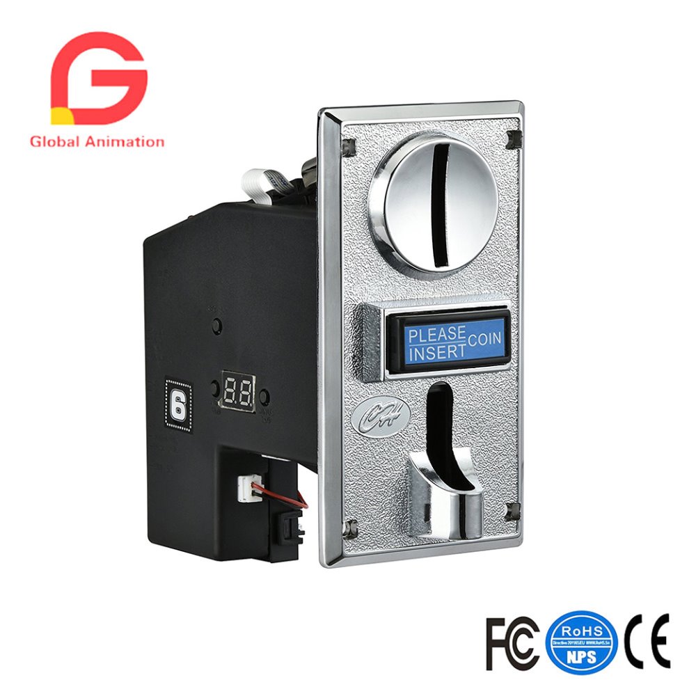 CH-924, 4-munt mech-acceptor v - Arcade Vending & Laundry recensie en prijs