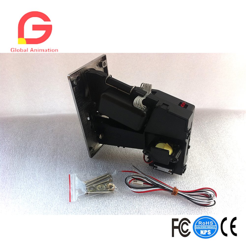 CH-924, 4-munt mech-acceptor v - Arcade Vending & Laundry recensie en prijs