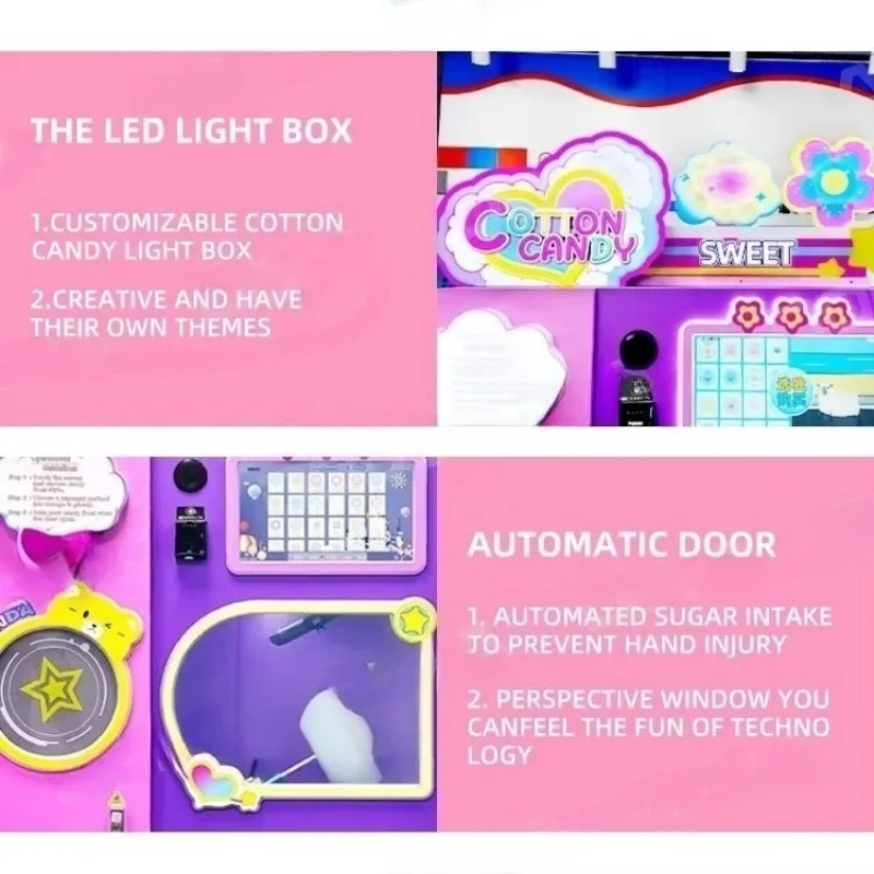 Commerciële suikerspin-automaa - Candy Vending Machine recensie en prijs