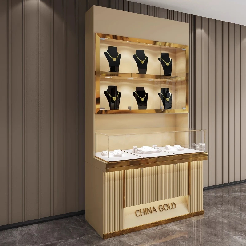 Aangepaste, moderne LED-verlic - Glass Cabinet Display recensie en prijs