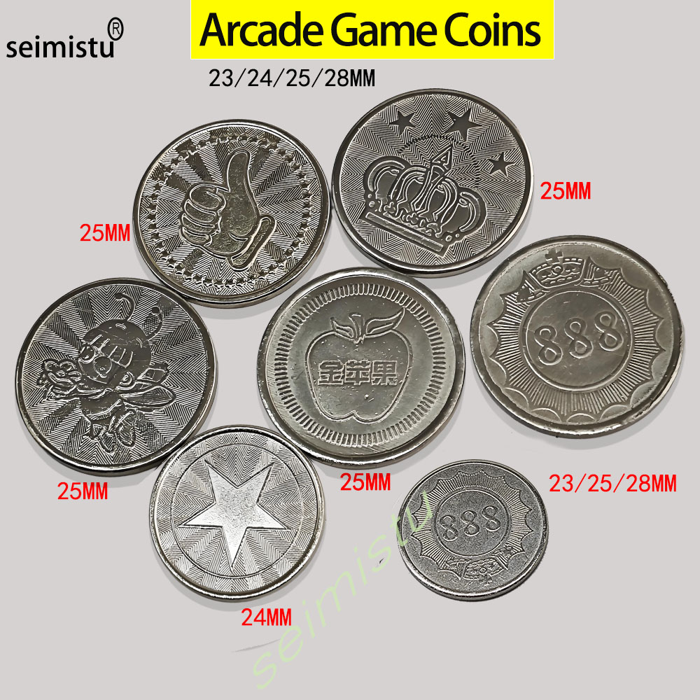 100 stks Rvs 23/24/25mm Tokens - Token Coin Mechanism recensie en prijs