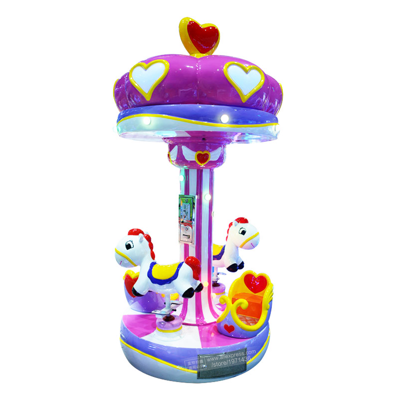 Elektrisch Carrouselpaard 3-pe - Coin Operated Kiddie Ride recensie en prijs